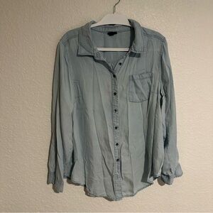 Torrid Light Blue Denim Shirt